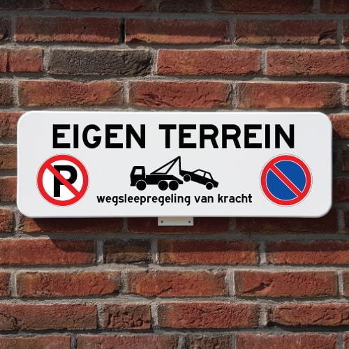 eigen-terrein-bord