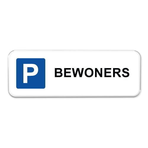 parkeerbord-bewoners