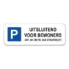 parkeerbord-bewoners