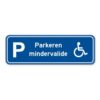 parkeerbord-mindervalide