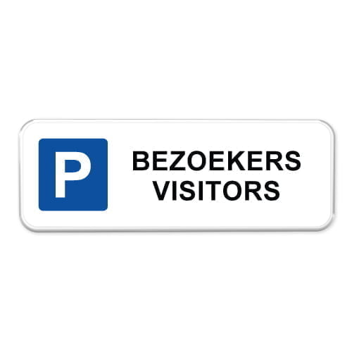 parkeerbord_bezoekers_visitors