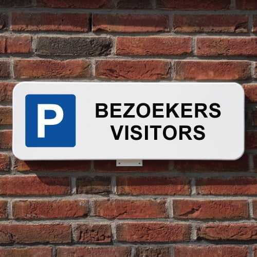 parkeerbord_bezoekers_visitors