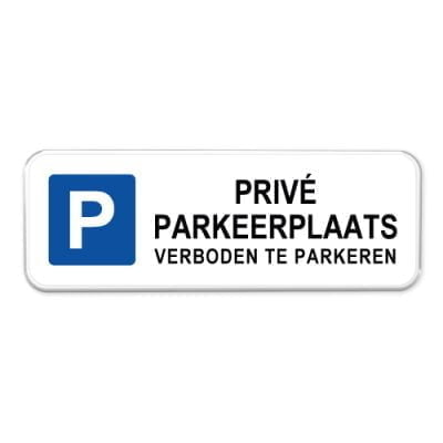 parkeerbord_prive_parkeerplaats