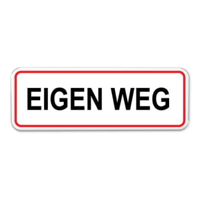 parkeerbord-eigen-weg