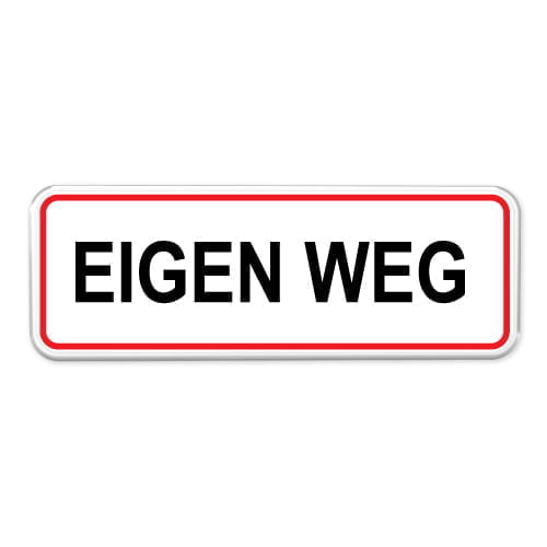 parkeerbord-eigen-weg