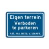 bord-eigen-terrein-verboden-te-parkeren