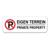 PBS-Parkeerbord-eigen-terrein-private-property