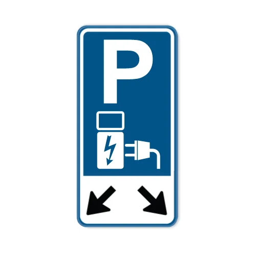 PBS-parkeerbord-parkeren-oplaadpunt-met-pijlen